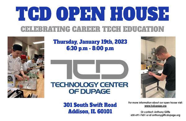 TCD Open House information